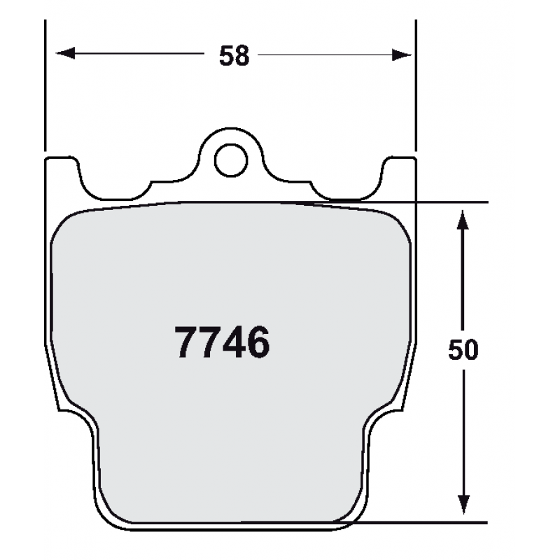 High bite, high friction for sprint / rally. Race brake pads - Subaru WRC
front rally pad